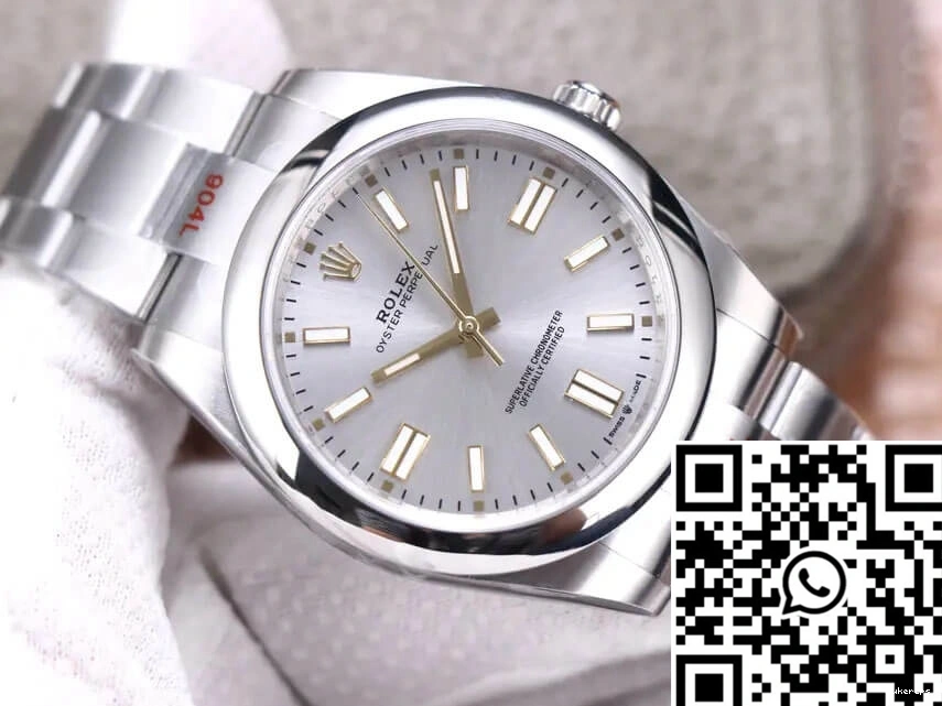 Oyster Silver Rolex EW M124300-0001 41MM Dial Factory Perpetual 0304